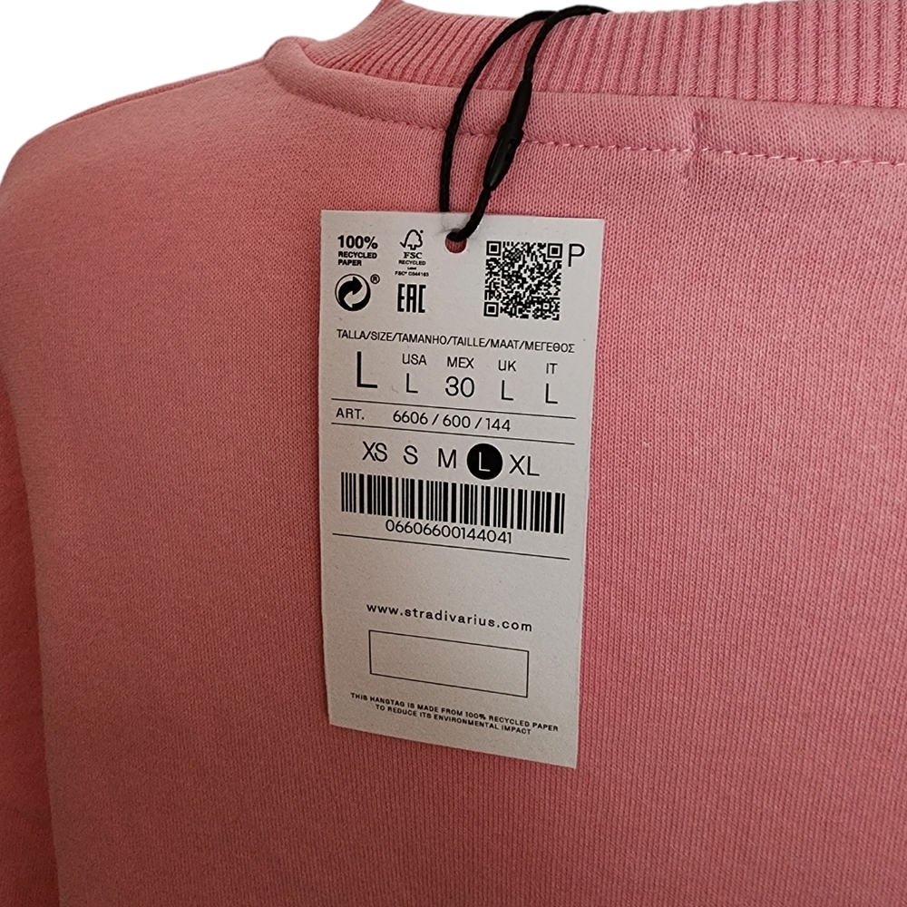 Stradivarius Oversized Soho Sweatshirt - Picture 4 of 6